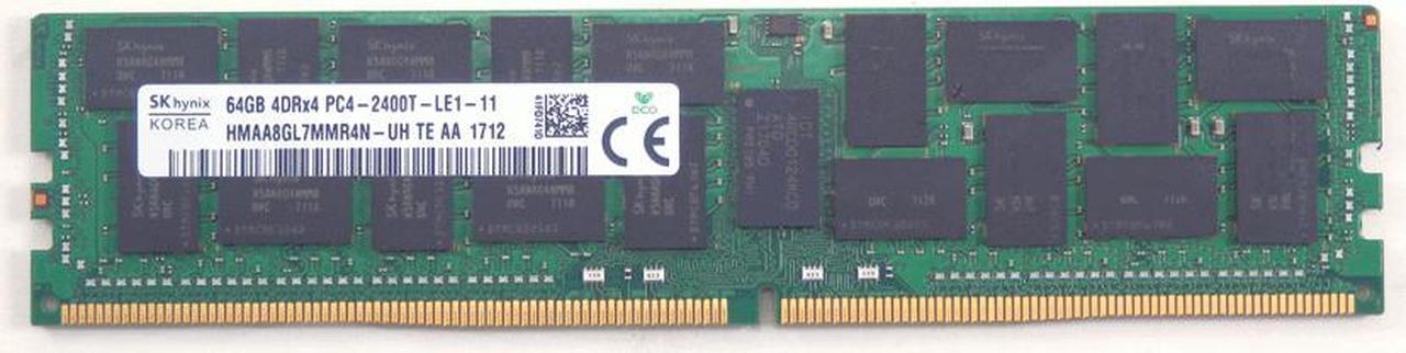 Alt view image 3 of 3 - 819413-001 - HP Compatible 64GB PC4-19200 DDR4-2400Mhz 4RX4 1.2v ECC LRDIMM