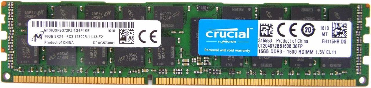 MEM-DR316L-SL01-ER16 16GB Memory for SUPERMICRO