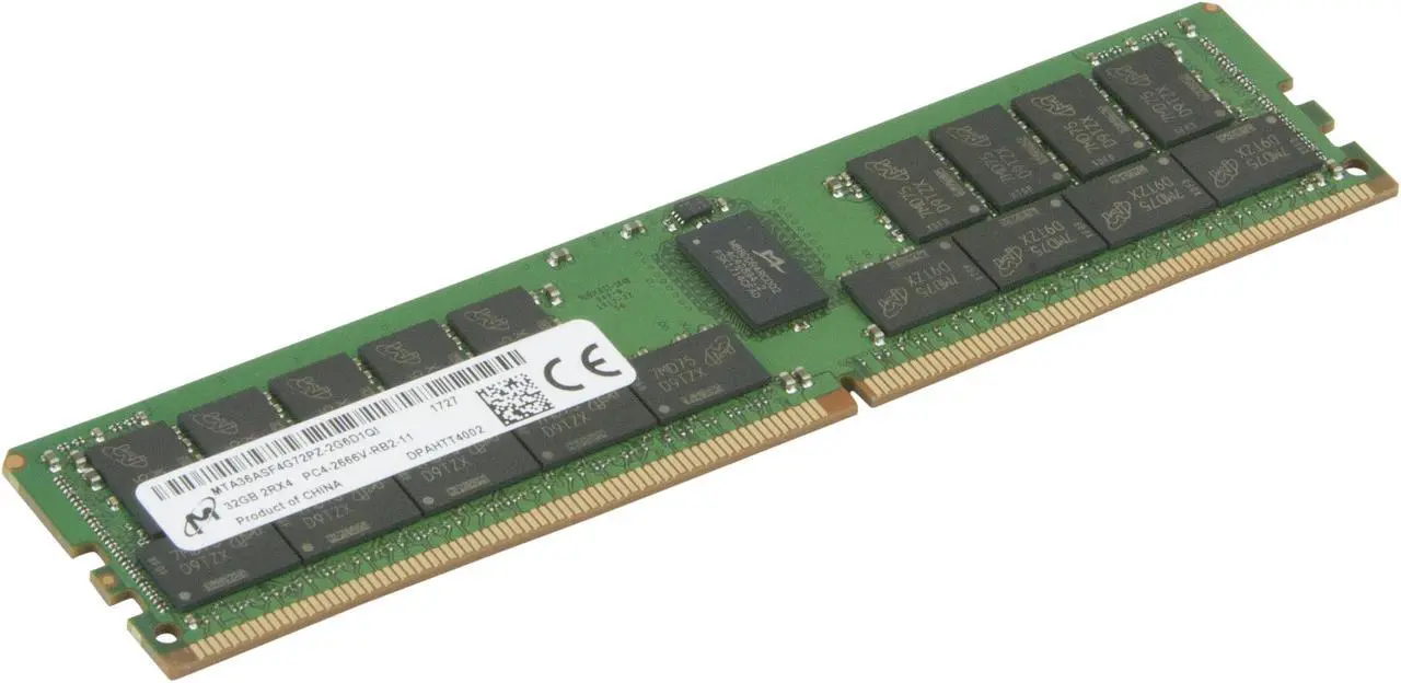 Main image of Supermicro 32GB 288-Pin DDR4 2666 (PC4 21300) Server Memory (MEM-DR432L-CL01-ER26)