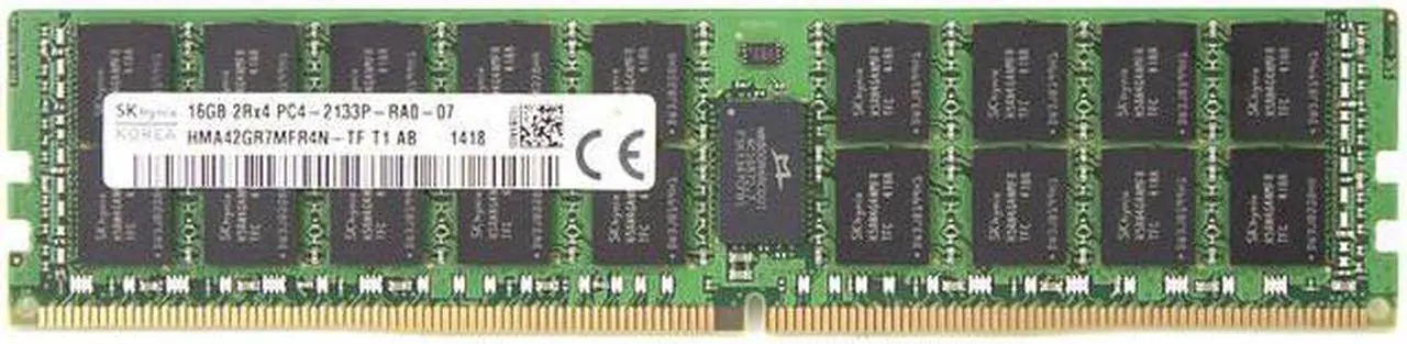 Alt view image 2 of 8 - HYNIX HMA42GR7AFR4N-TF SK hynix DDR4-2133 16GB/1Gx4 ECC/REG CL15 Hynix Chip Server Memory