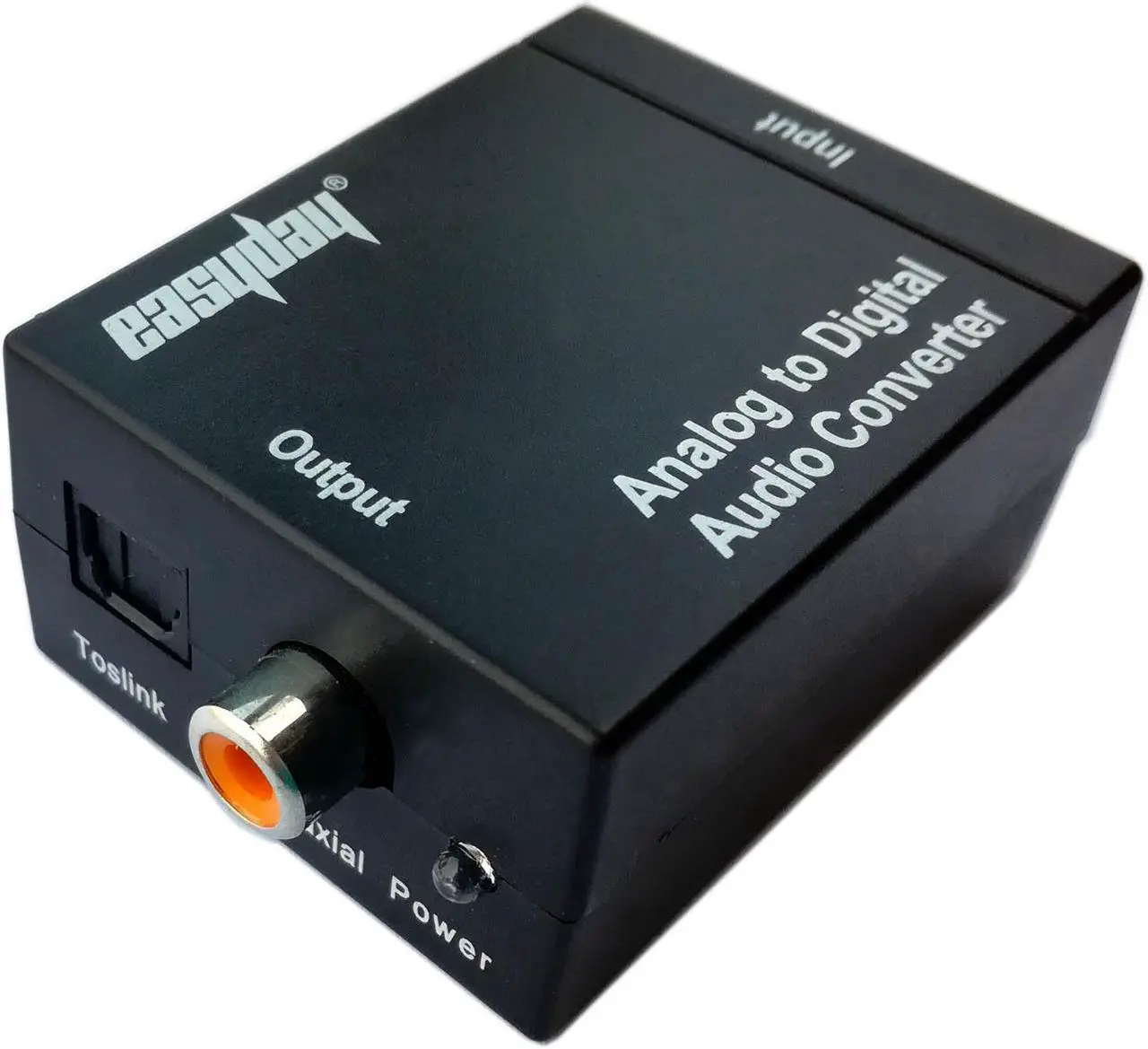 Alt view image 2 of 4 - Analog to Digital Audio Converter RCA to Optical Coaxial Toslink Digital Adapter