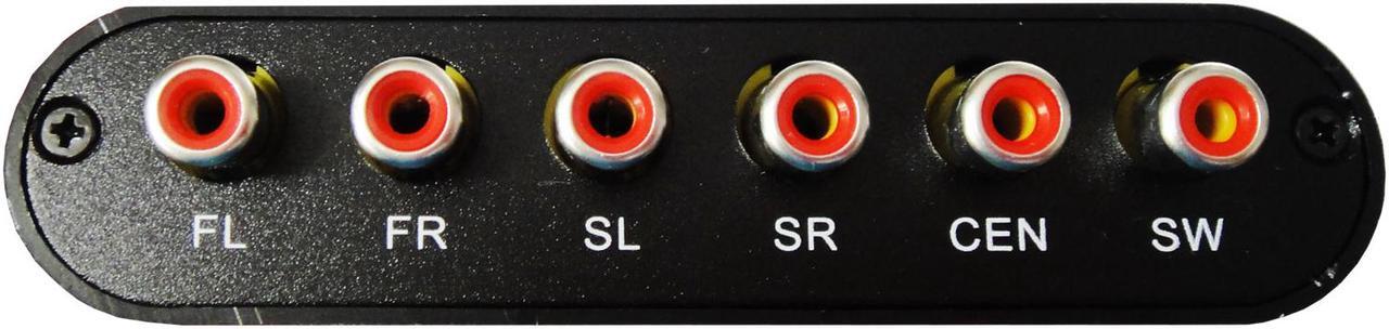 Alt view image 2 of 5 - Optical Toslink Coax Dolby AC3 DTS Digital to 5.1 Analog Audio Decoder Converter