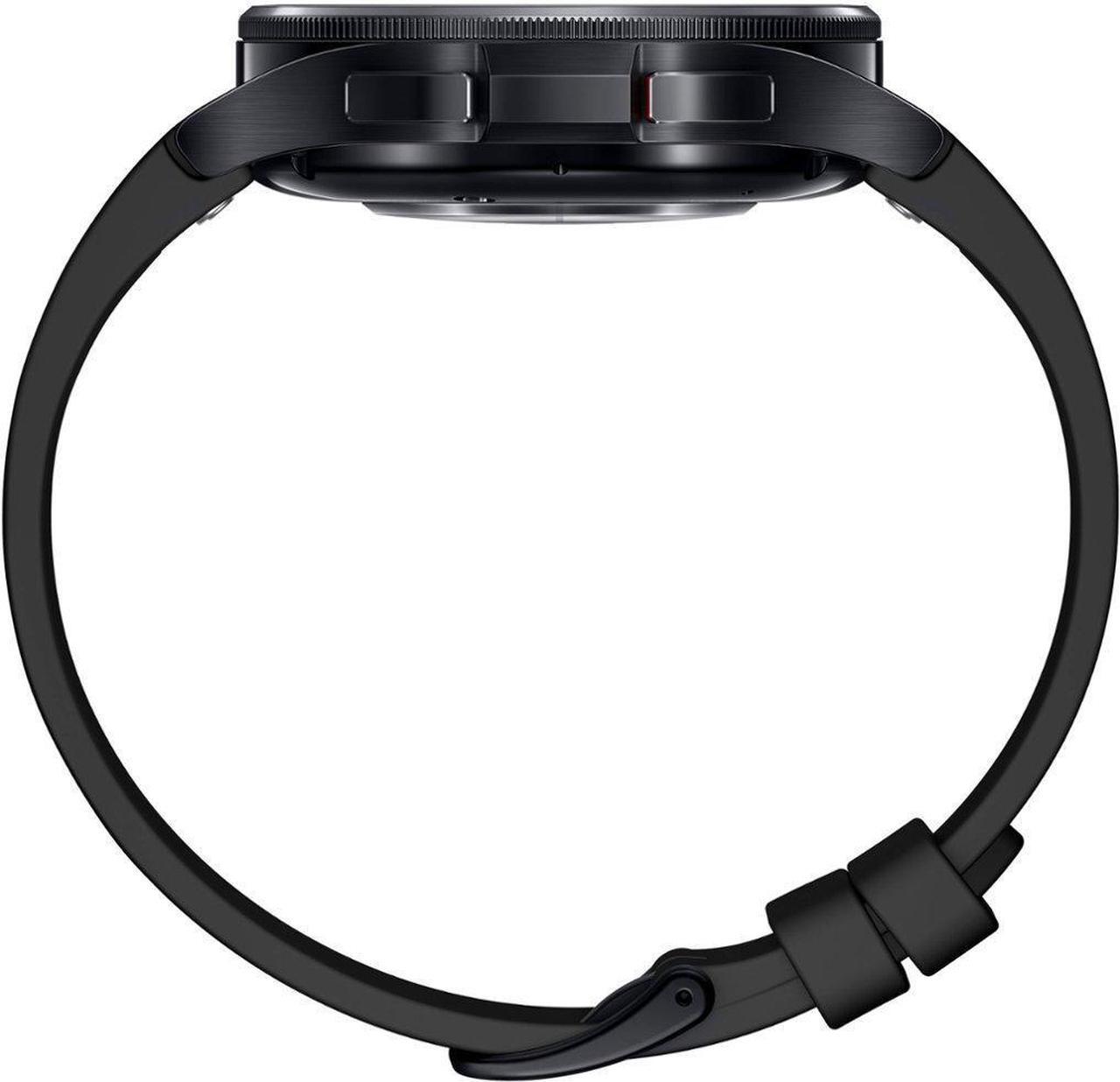 Alt view image 4 of 7 - Samsung Galaxy Watch 6 Classic 43mm Stainless-Steel Smartwatch w/ Fitness Tracker, Heart Monitor, BIA Sensor, Bluetooth  Black