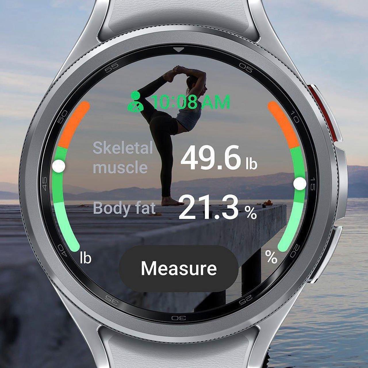 Alt view image 5 of 7 - Samsung Galaxy Watch 6 Classic 43mm Stainless-Steel Smartwatch w/ Fitness Tracker, Heart Monitor, BIA Sensor, Bluetooth  Black