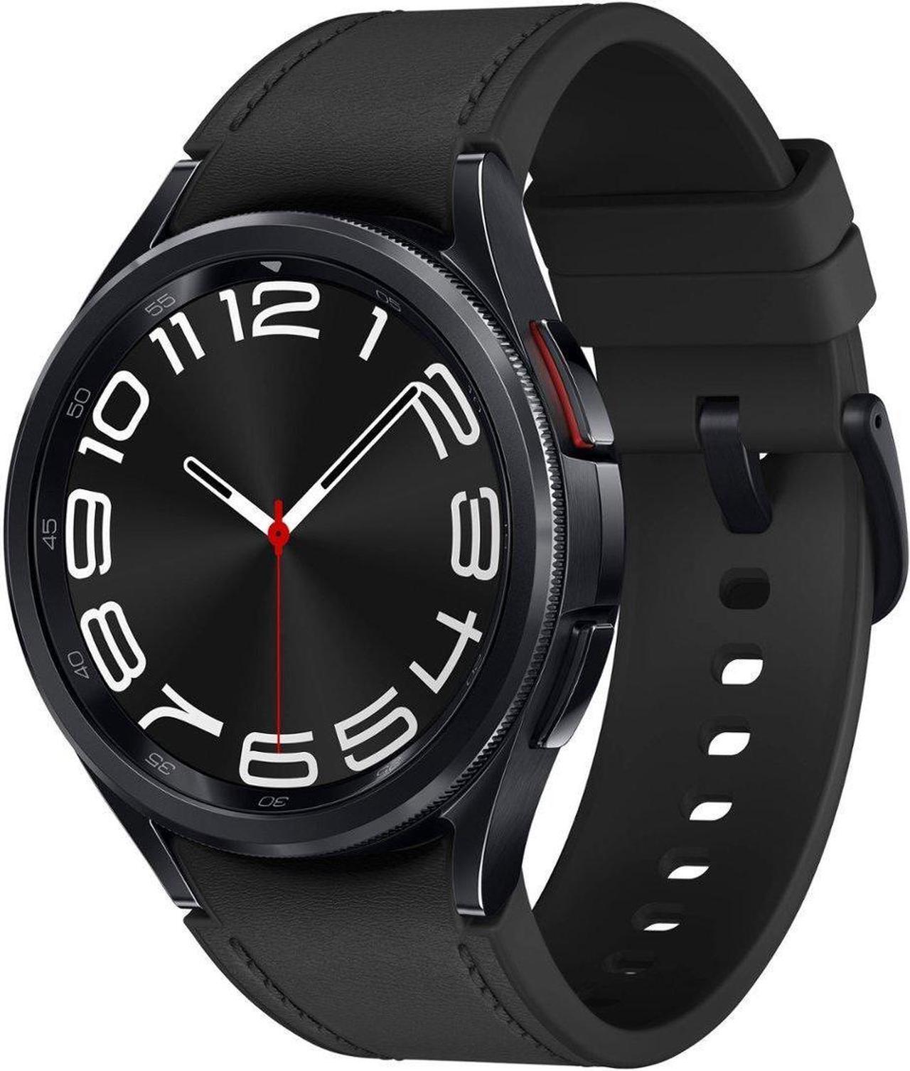 Main image of Samsung Galaxy Watch 6 Classic 43mm Stainless-Steel Smartwatch w/ Fitness Tracker, Heart Monitor, BIA Sensor, Bluetooth  Black