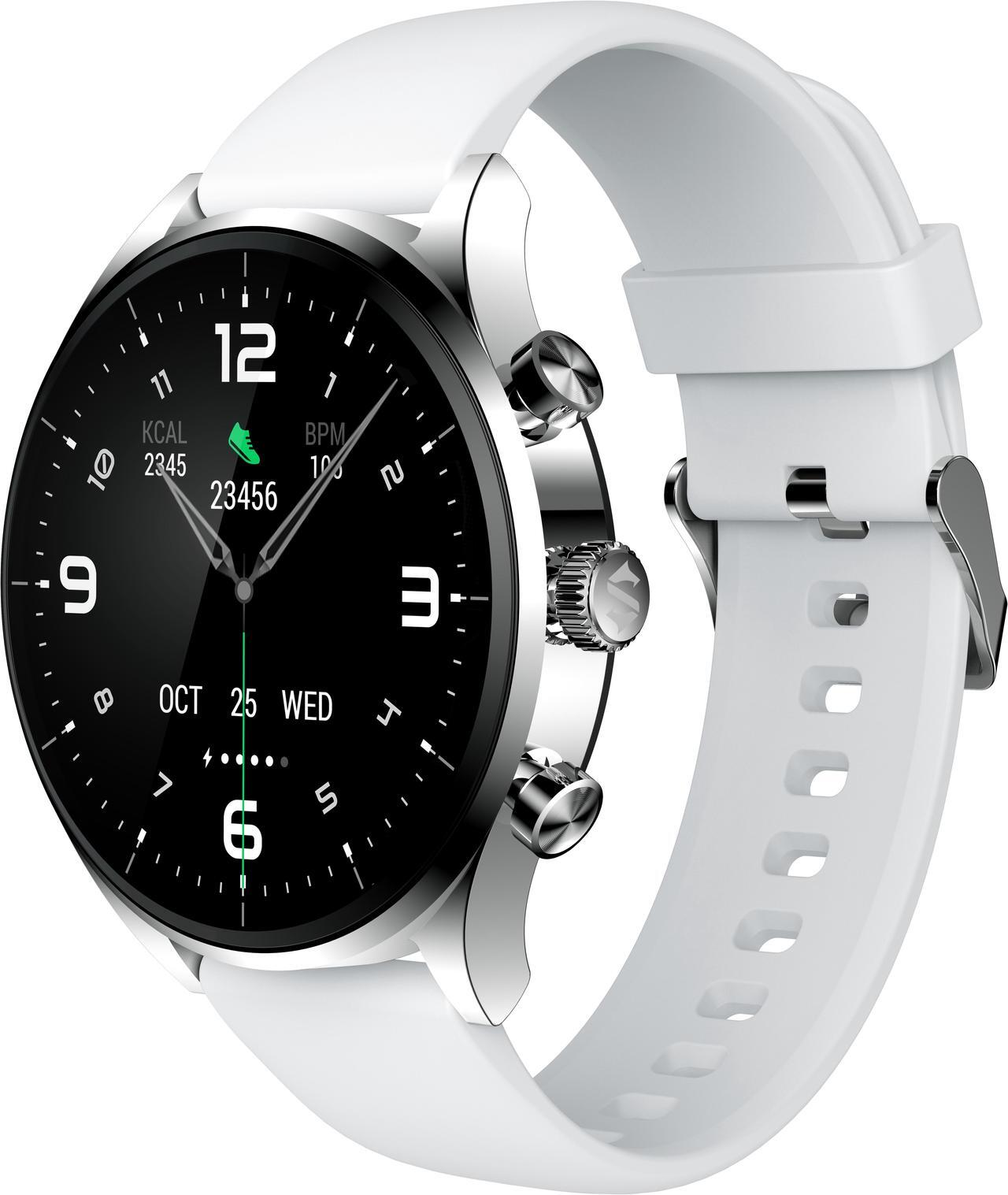 Main image of Black Shark S1 Classic Smart Watch 1.43'' AMOLED Screen, 12 Days Battery Life, IP68 Waterproof, Health Monitoring, Wireless Charging  Silver
