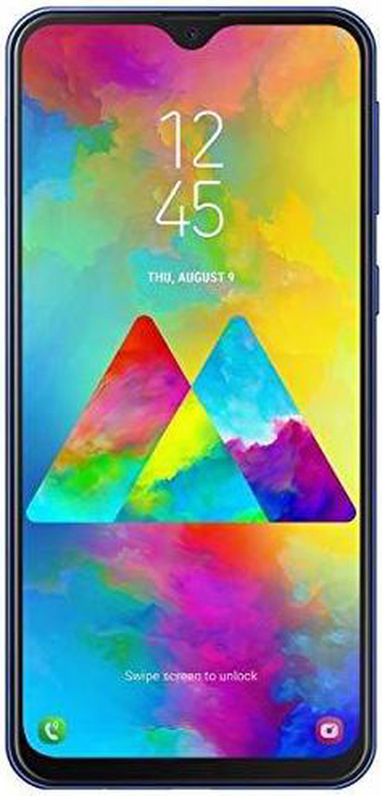Alt view image 5 of 5 - Samsung Galaxy M20 M205M 32GB Unlocked GSM Phone w/ Dual 13 MP & 5 MP Camera - Ocean Blue