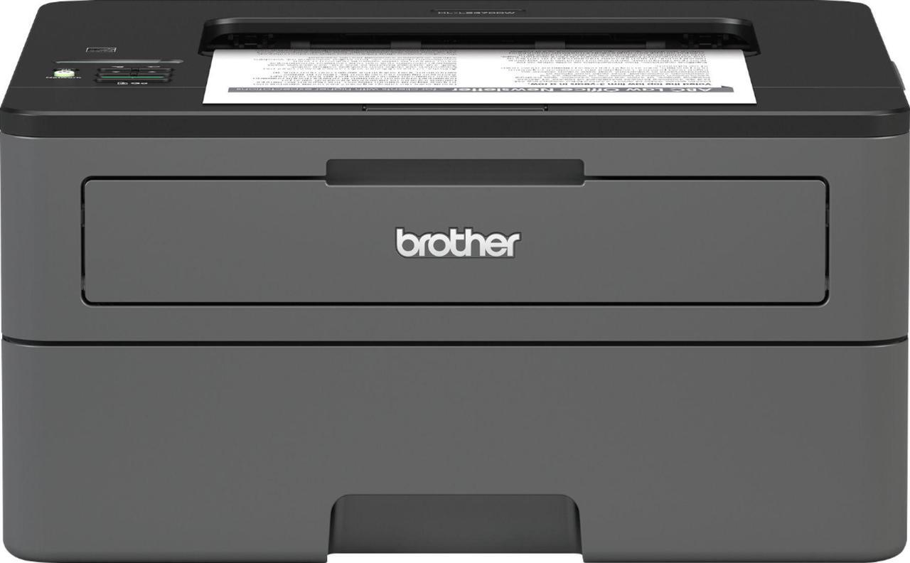 Alt view image 3 of 5 - Brother HL-L2370DW Wireless Monochrome (Black and White) Laser Printer + ZoomSpeed Bundle