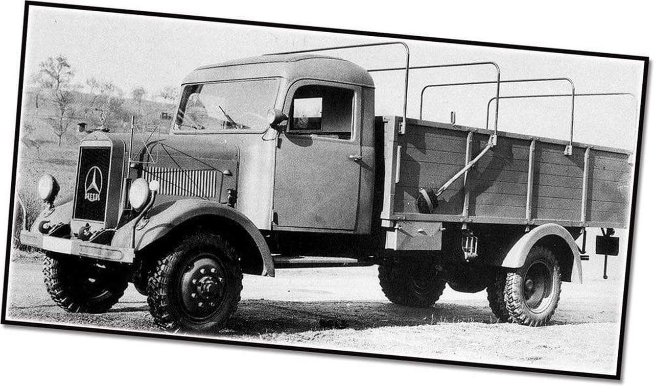 Alt view image 7 of 8 - COBI Small Army WWII German Mercedes-Benz L3000 S Red Cross Truck Model Building Block Set # 2455