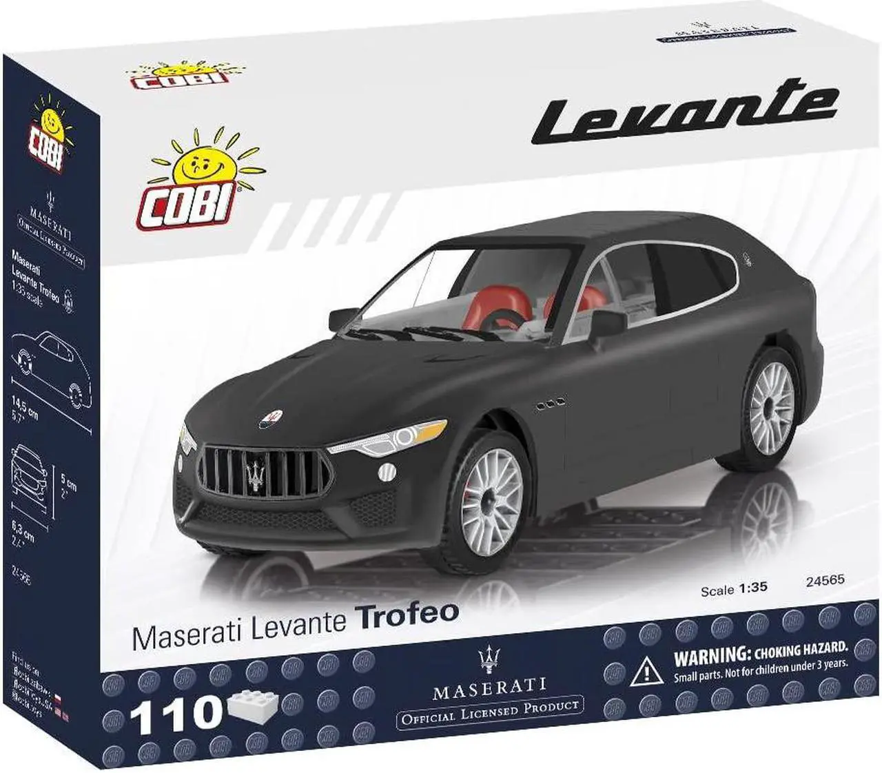 Alt view image 2 of 5 - Cobi Maserati Lavante Trofeo Carabinieri Model Building Block Set # 24565