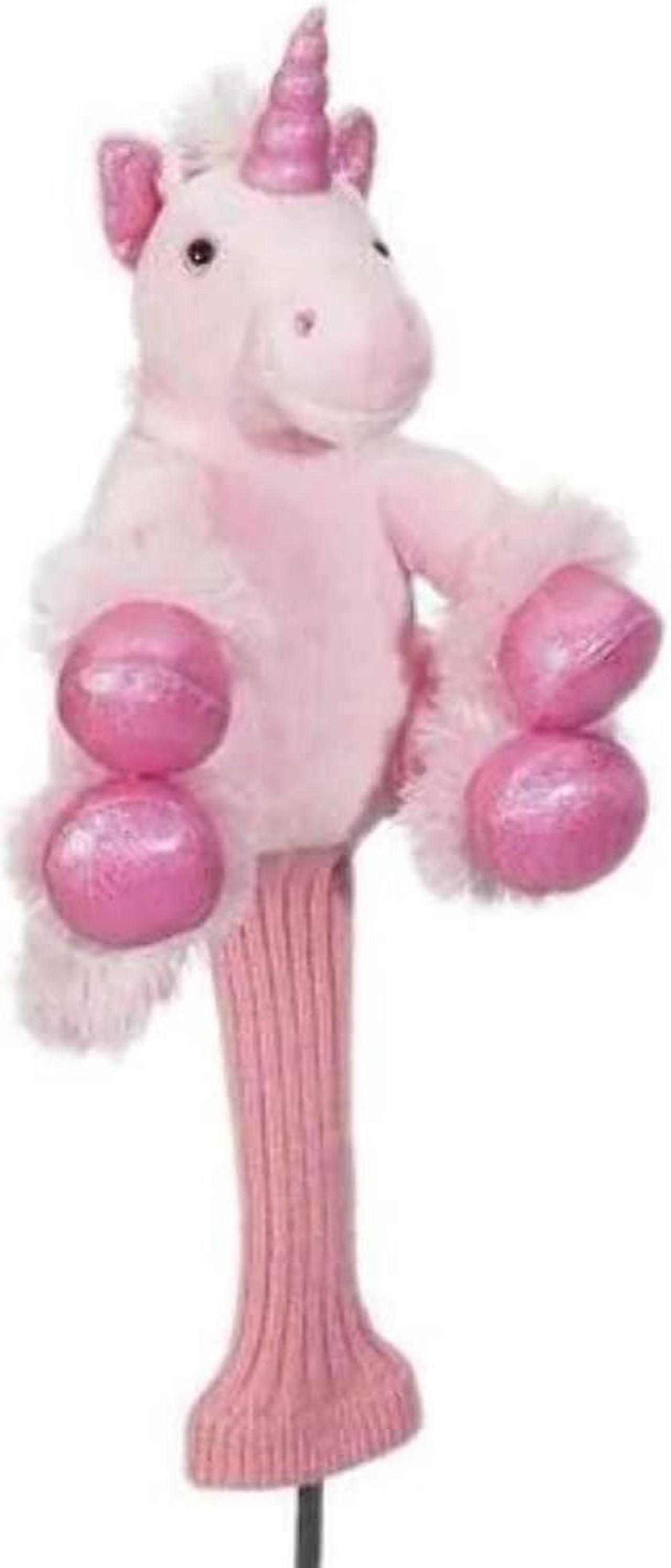Main image of Creative Covers Eunice The Unicorn Golf Club Head Cover, Novelty Plush Headcovers, For Woods And Drivers