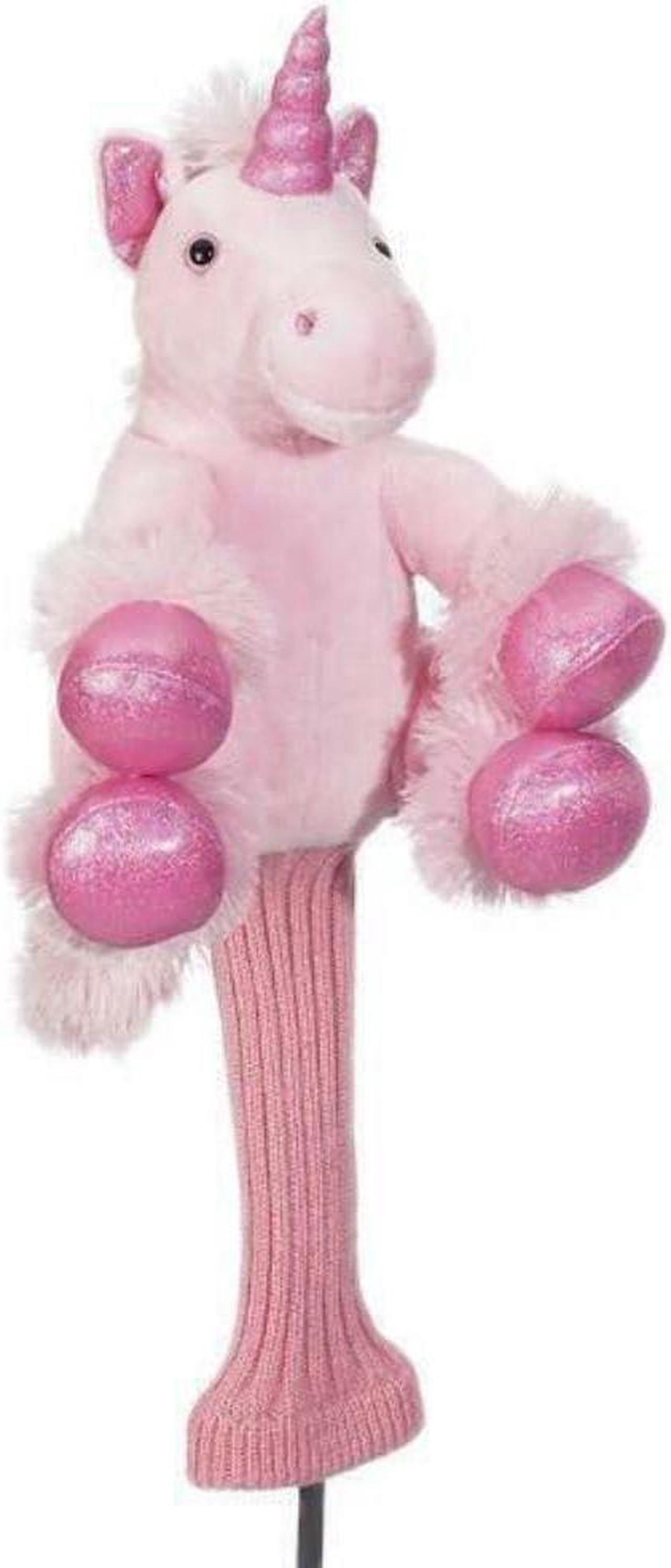 Alt view image 2 of 3 - Creative Covers Eunice The Unicorn Golf Club Head Cover, Novelty Plush Headcovers, For Woods And Drivers