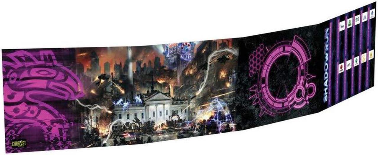 Alt view image 3 of 4 - catalyst game Labs Shadowrun RPg (6th Edition) - gamemaster Screen