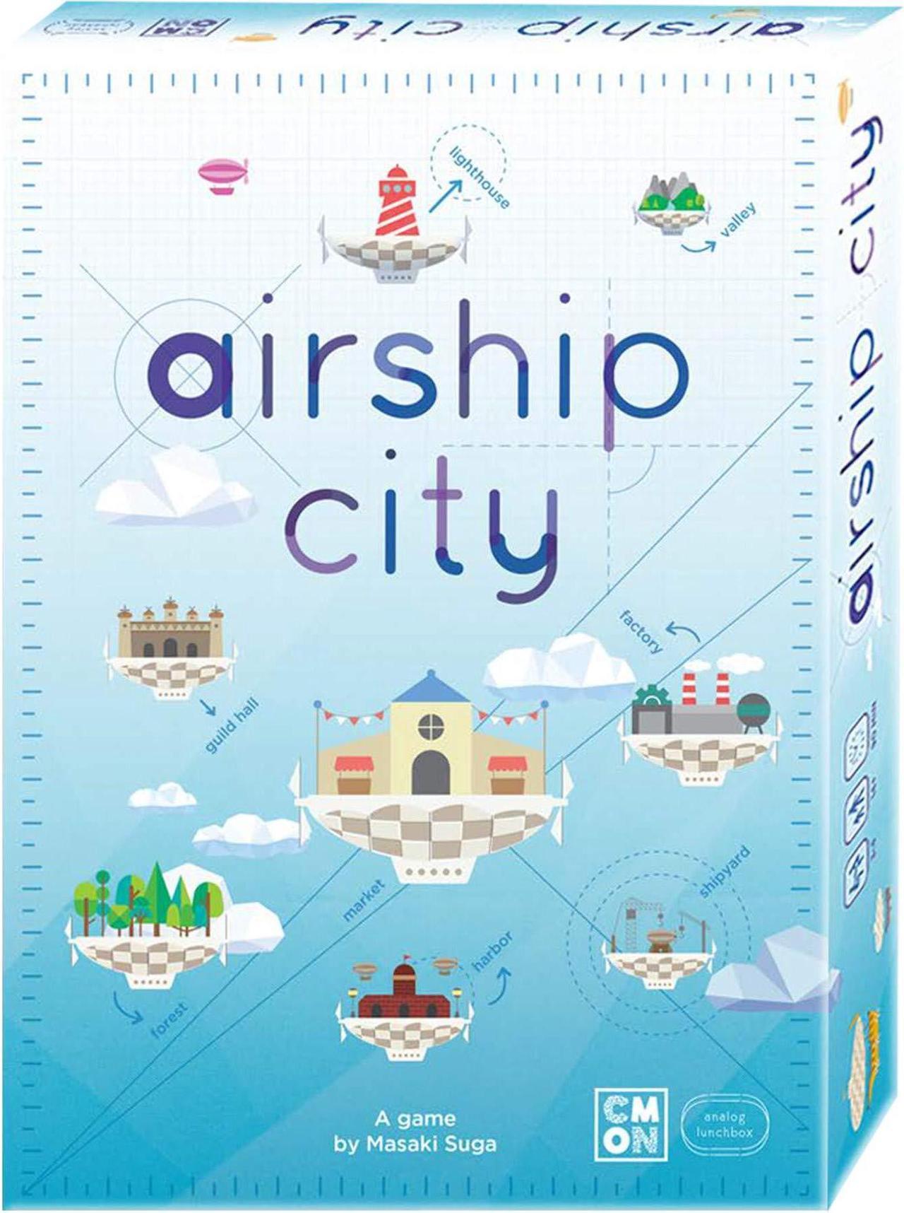 Alt view image 2 of 6 - CMON Cool Mini or Not Airship City Board Game