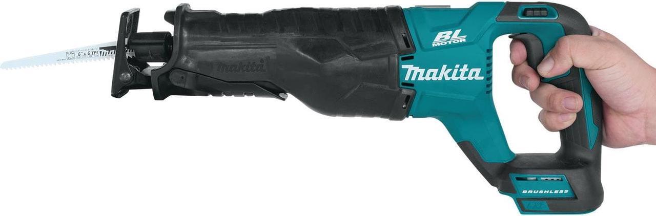 Alt view image 7 of 20 - Makita XRJ05Z 18V LXT Brushless Reciprocating Saw (Tool Only)