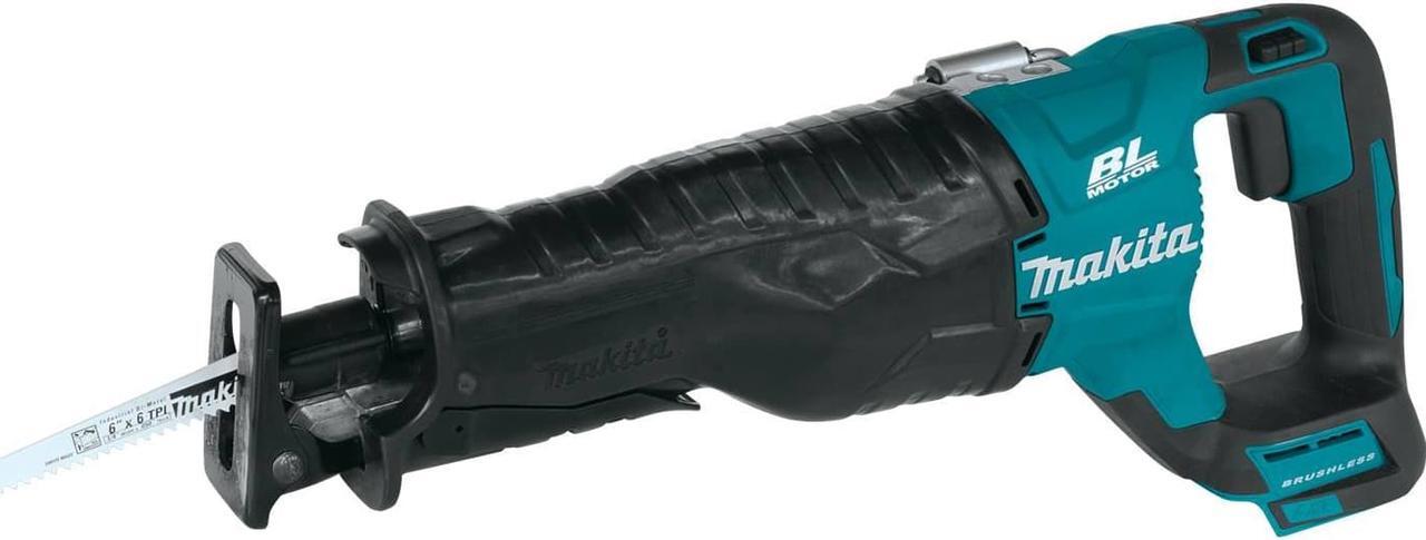 Alt view image 2 of 20 - Makita XRJ05Z 18V LXT Brushless Reciprocating Saw (Tool Only)