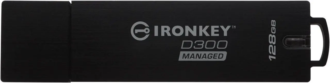 Alt view image 7 of 11 - Kingston IKD300M/128GB Ironkey D300 Managed - Usb Flash Drive - Encrypted - 128 Gb - Usb 3.0 - Fips 140-2 Level 3