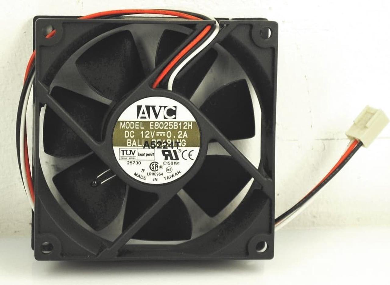 Avc E8025B12H Fan 12V Dc .25A