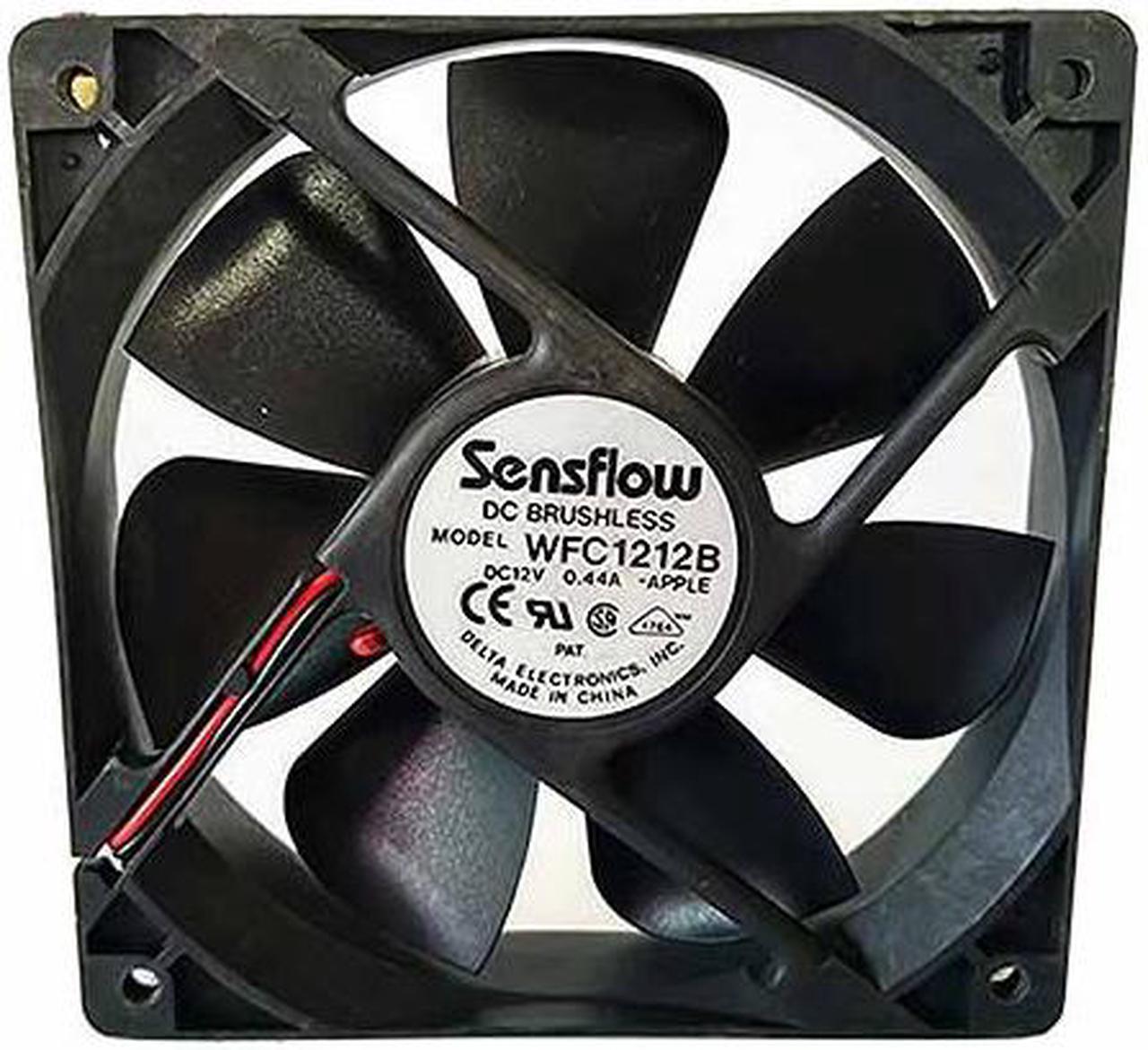 Delta Wfc1212B Fan Sensflow Dc12V 0.44A 2-Wire