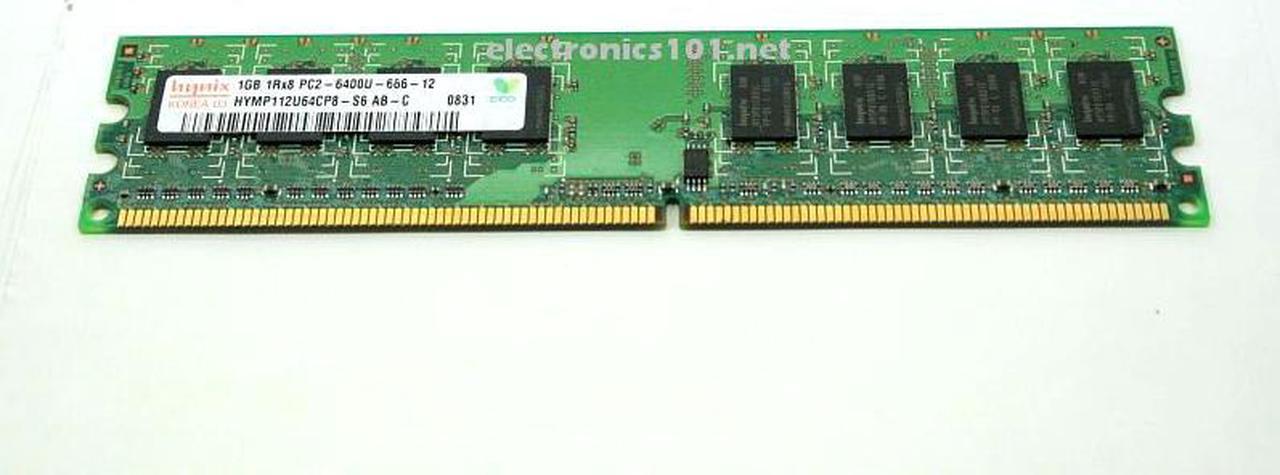 1GB 2Rx8 PC2 6400U