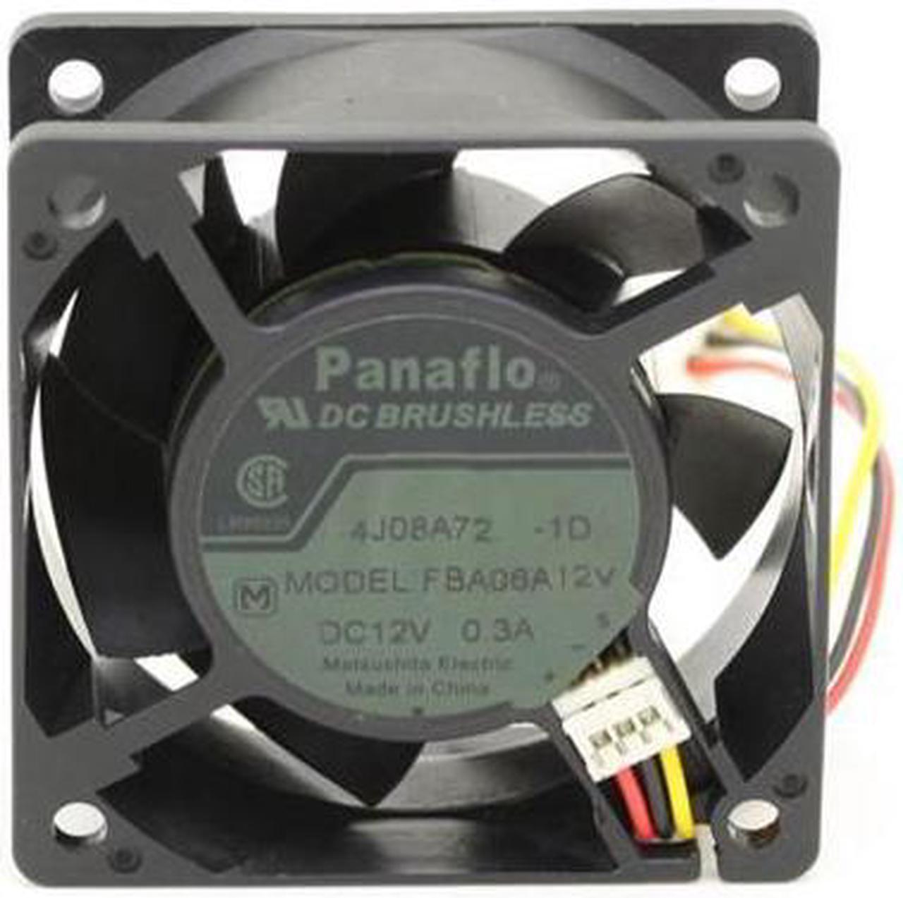 Panaflo Fba06A12V Fan Dc12V .3A 2-Wire