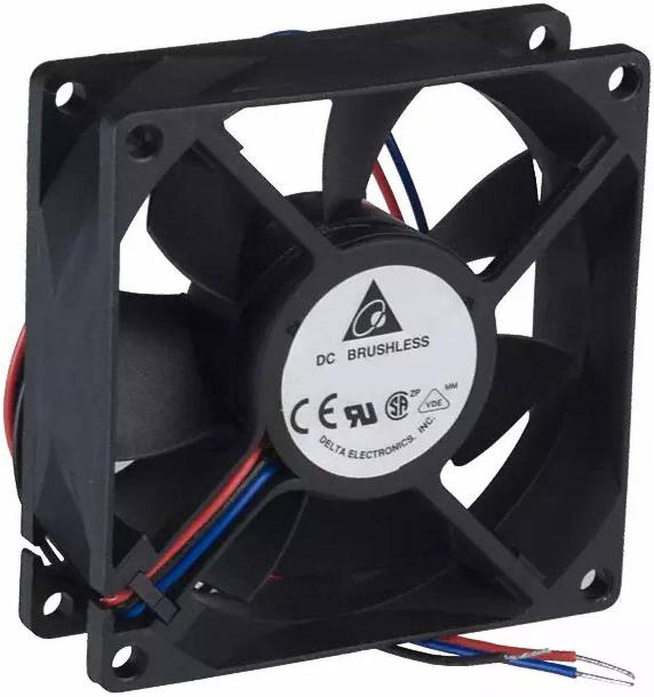 FAN 80mm X 25mm 12V BRUSLESS