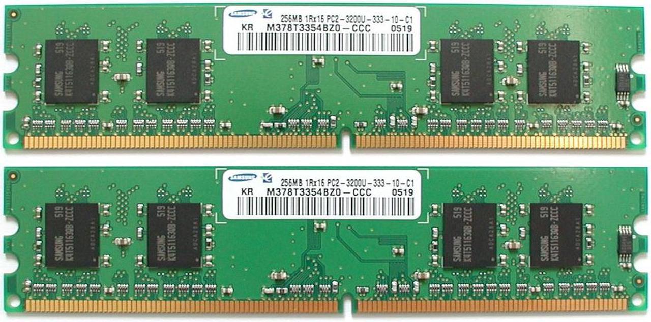 PC2-3200 DDR2-400 240Pin M378T3354BZ0-CCC (M0006)