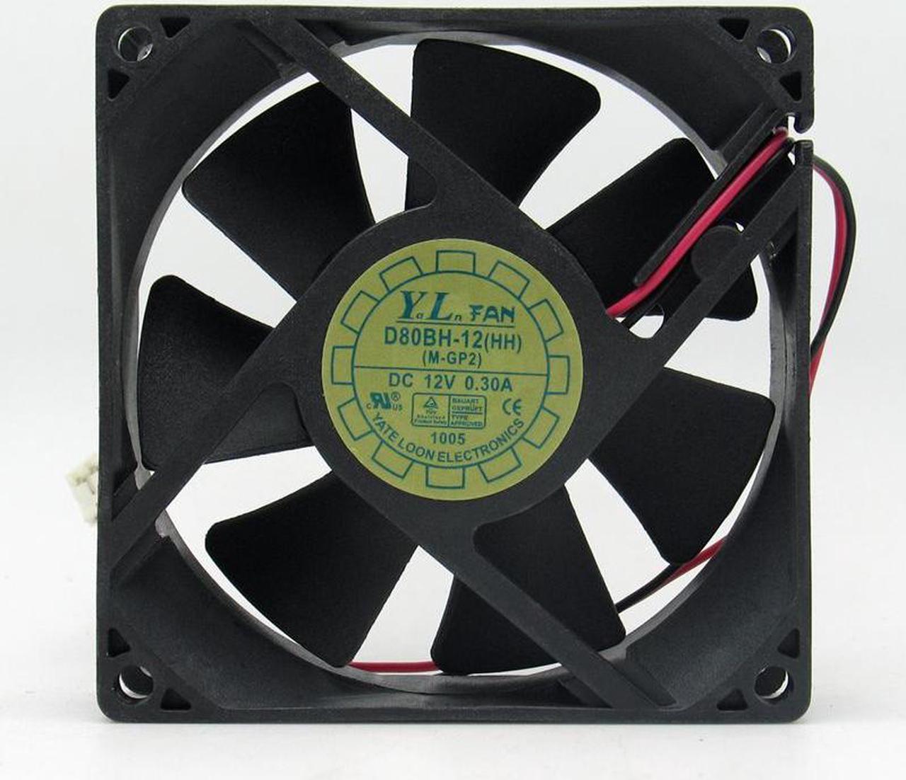 Yateloon D80Bh-12 Fan Dc 12V 0.19A