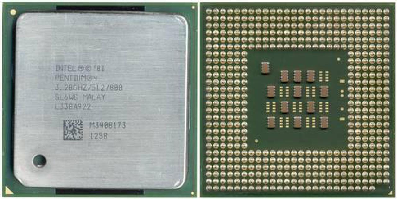 Alt view image 5 of 5 - INTEL Sl6Wg  Pentium 4 3.2Ghz 512Kb L2 Cache 800Mhz Fsb 478Pin Processor Only