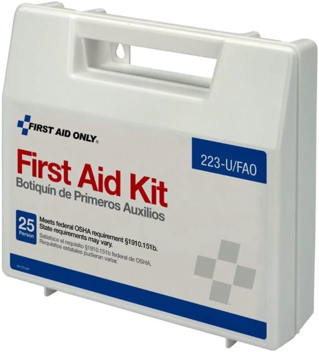 Alt view image 9 of 17 - 25-Person Bulk First Aid Kit w/ Dividers
