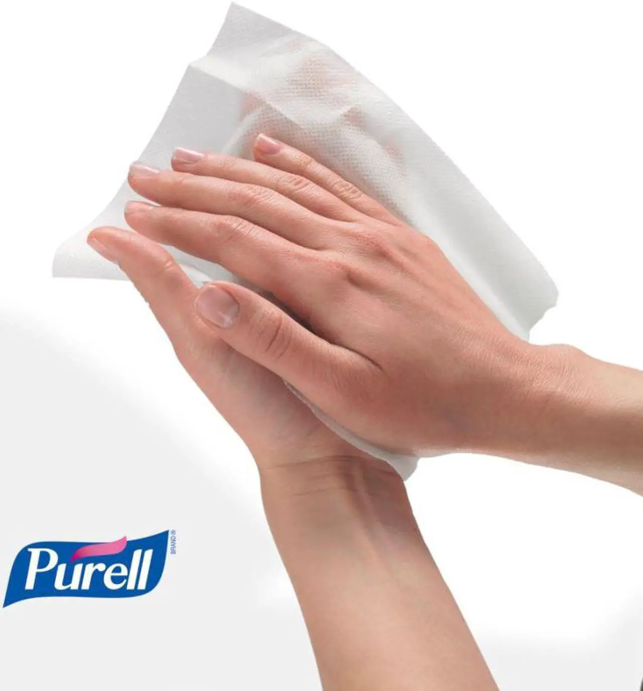 Alt view image 10 of 20 - Gojo 911112CT Premoistened Sanitizing Wipes, Cloth, 5.78 in. x 7 in., 100-Canister, 12 Canisters-CT