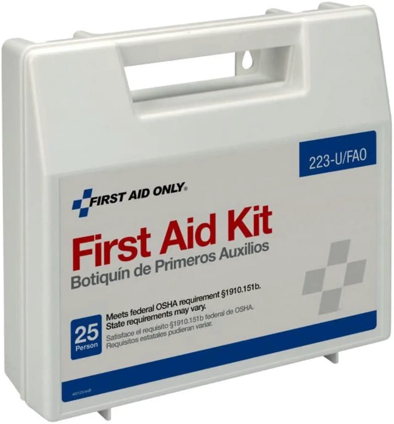 Alt view image 10 of 17 - 25-Person Bulk First Aid Kit w/ Dividers