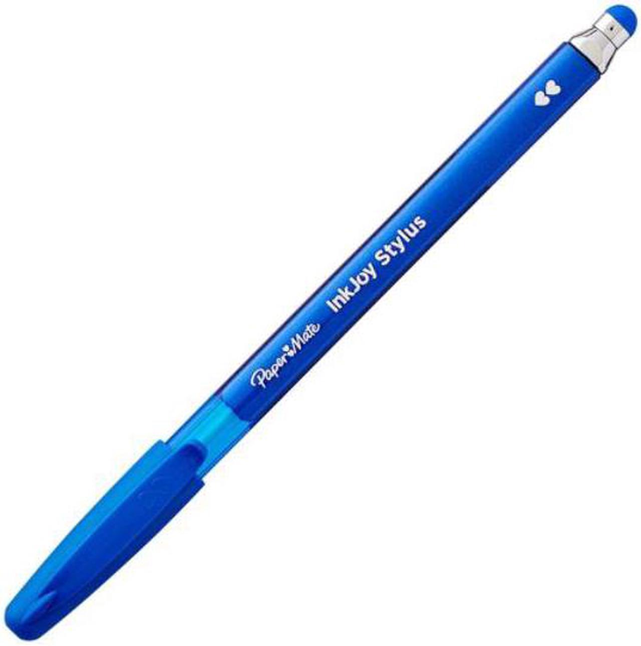 Alt view image 3 of 11 - Paper Mate® InkJoy™ 2-in-1 Stylus Pen, Blue Barrel, Pack of 12