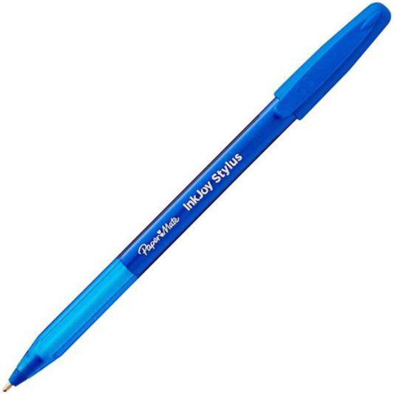 Alt view image 2 of 11 - Paper Mate® InkJoy™ 2-in-1 Stylus Pen, Blue Barrel, Pack of 12