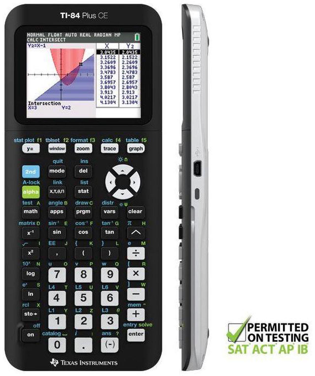Alt view image 13 of 20 - Ti84 Plus Ce Graphing Black