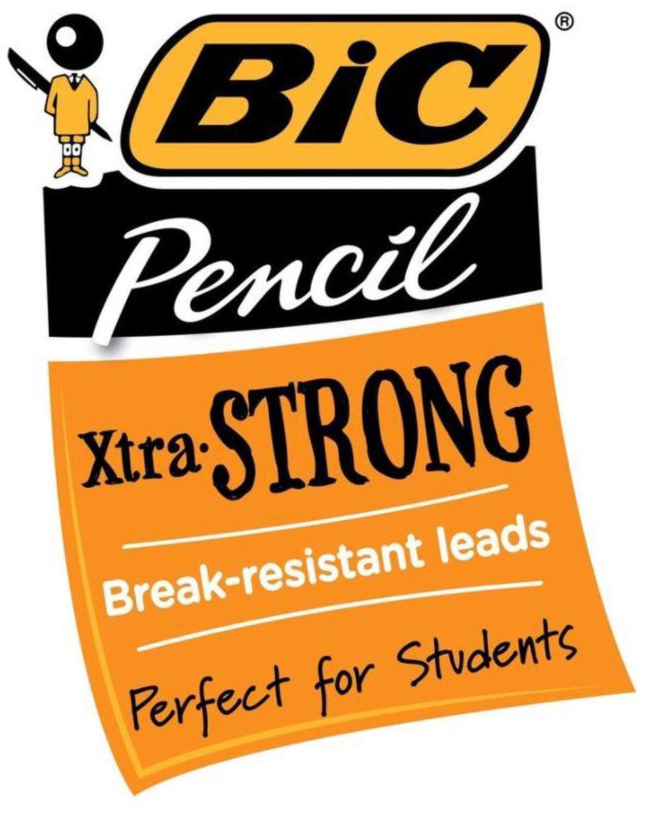 Alt view image 17 of 20 - BIC MPLWP241 Mechanical Pencil With Pocket Clip #2 Pencil Grade - 0.9 mm - Assorted Lead - Assorted Barrel - 24 / Pack