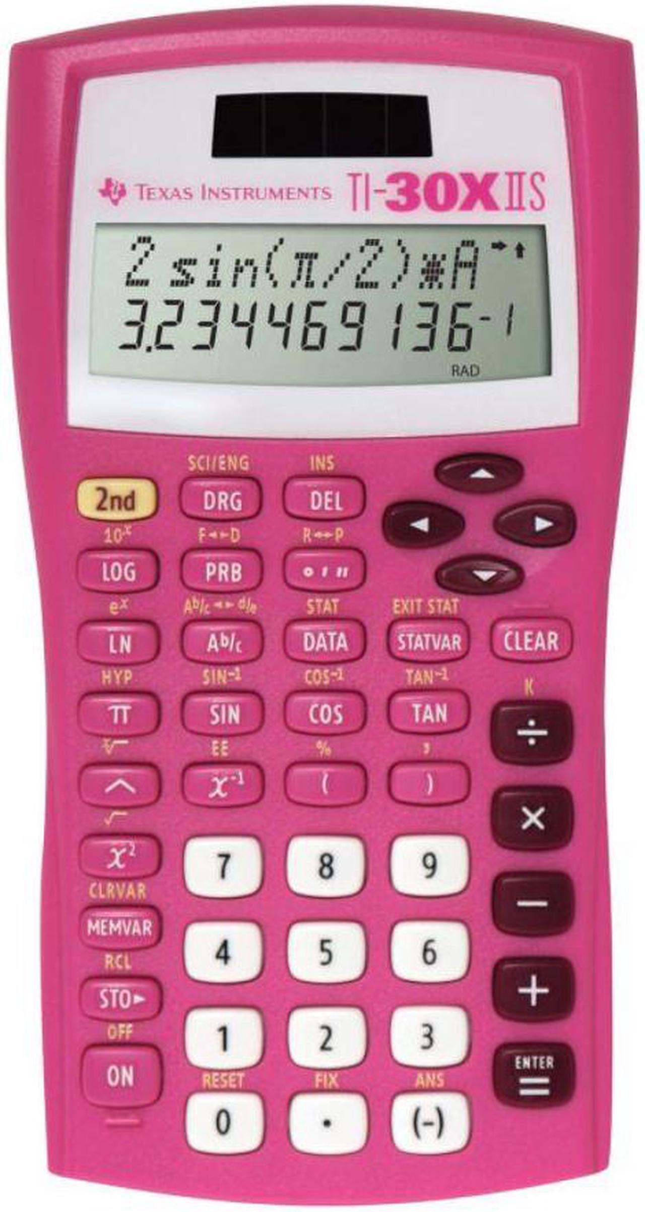 Alt view image 4 of 8 - Texas Instruments TI-30X IIS Scientific Calculator - Pink