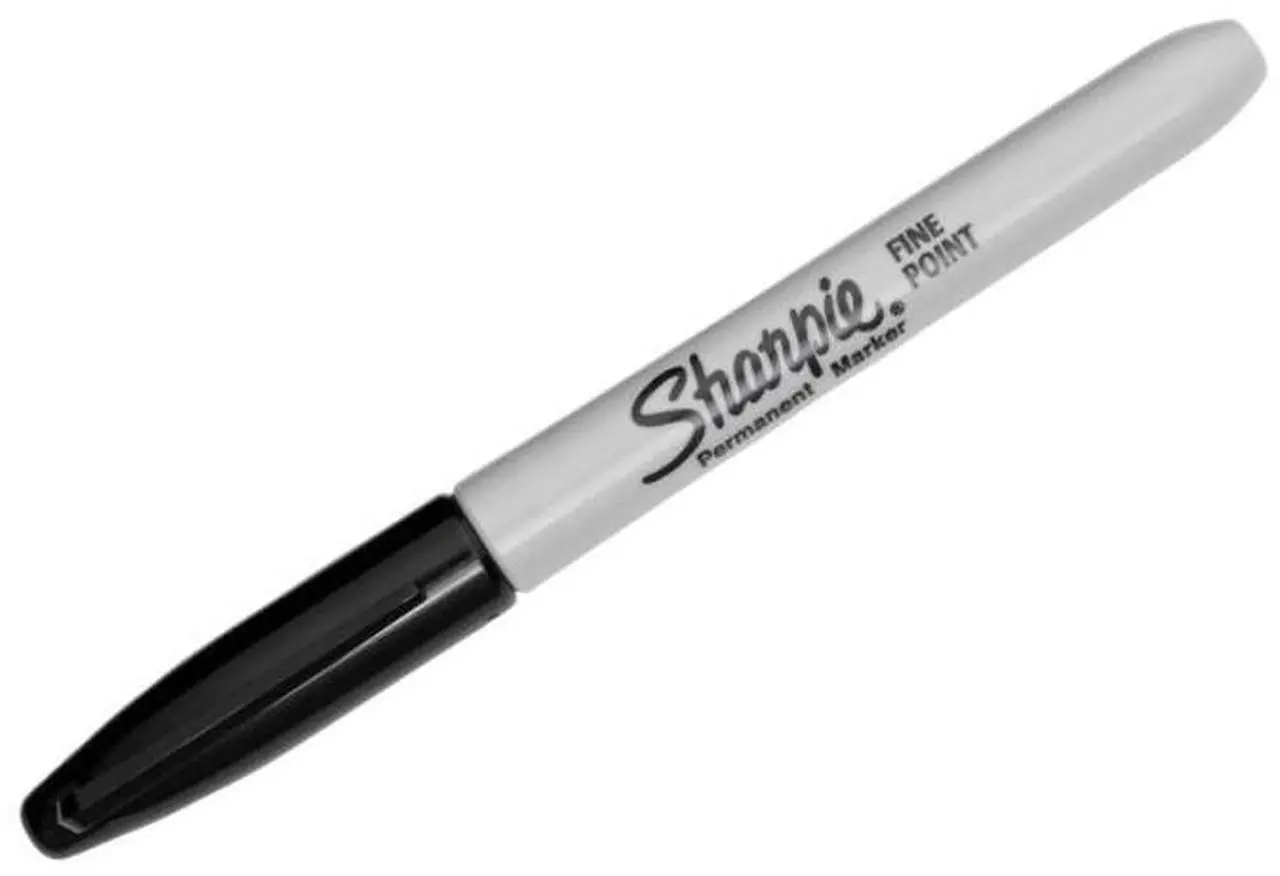 Alt view image 9 of 20 - Sharpie Fine Point Permanent Marker Black 36/Pack 1884739