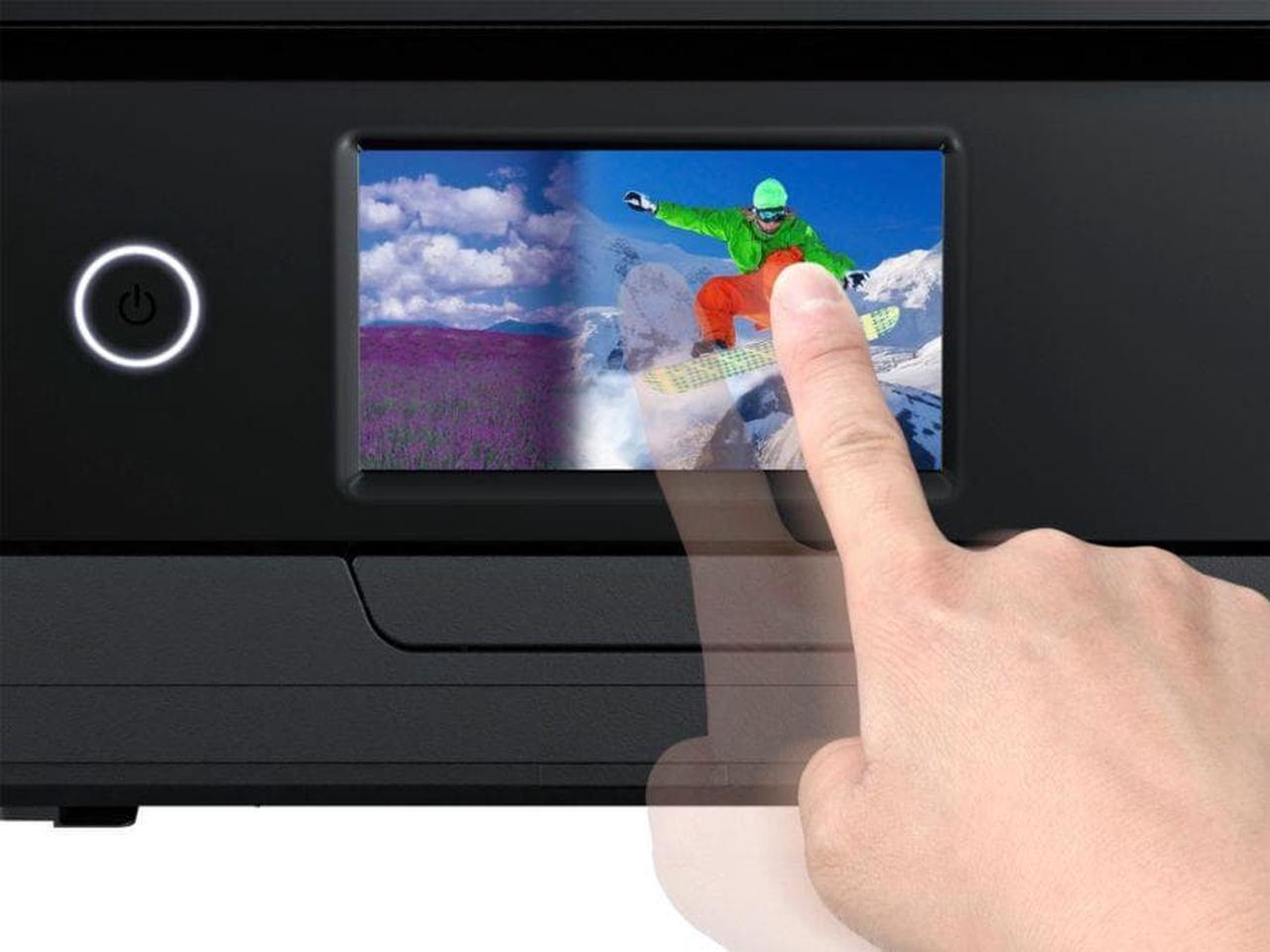 Alt view image 7 of 7 - Epson XP-7100 Expression Premium Wireless Color Photo Printer Black