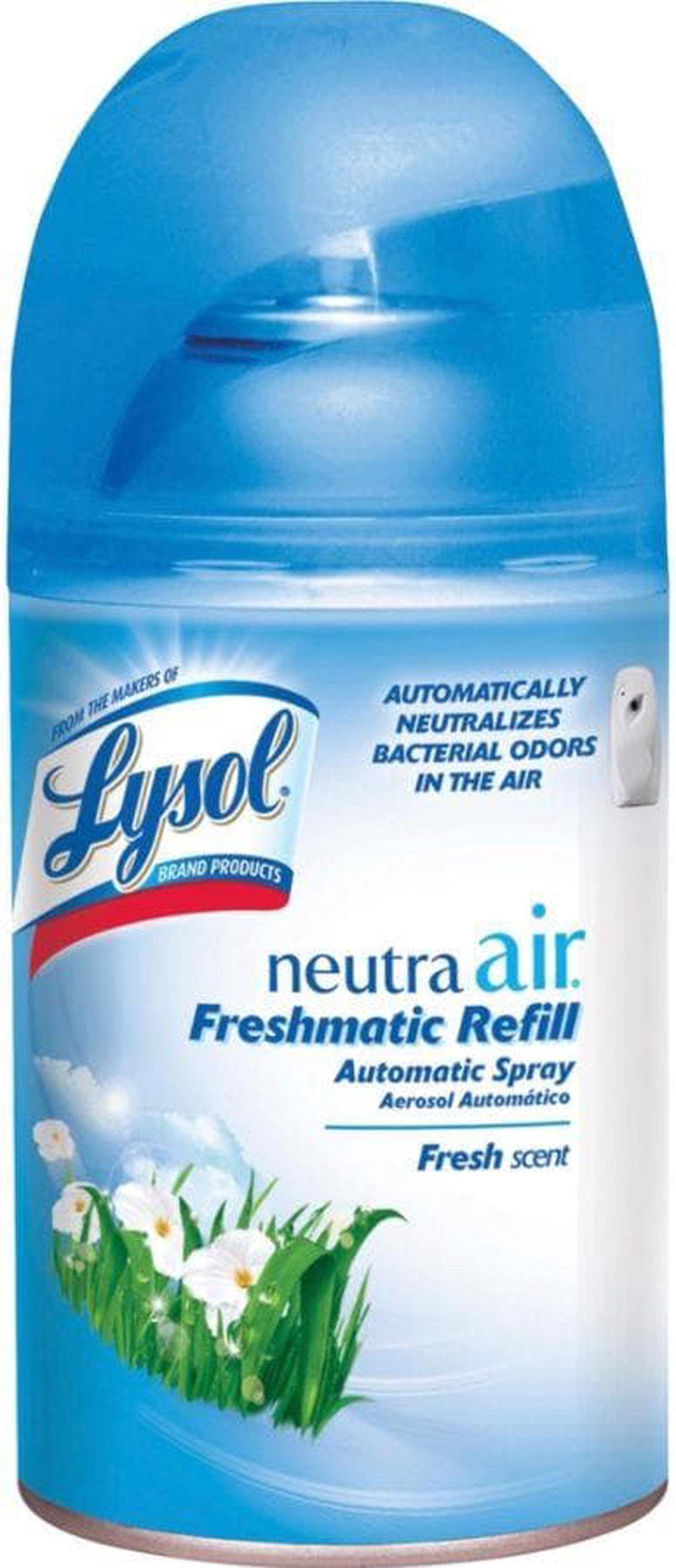 Alt view image 5 of 9 - LYSOL NEUTRA AIR FRESHMATIC 79831CT, Freshmatic Ultra Automatic Spray Disp. Refill, Fresh Scent, Aerosol, 6.17oz