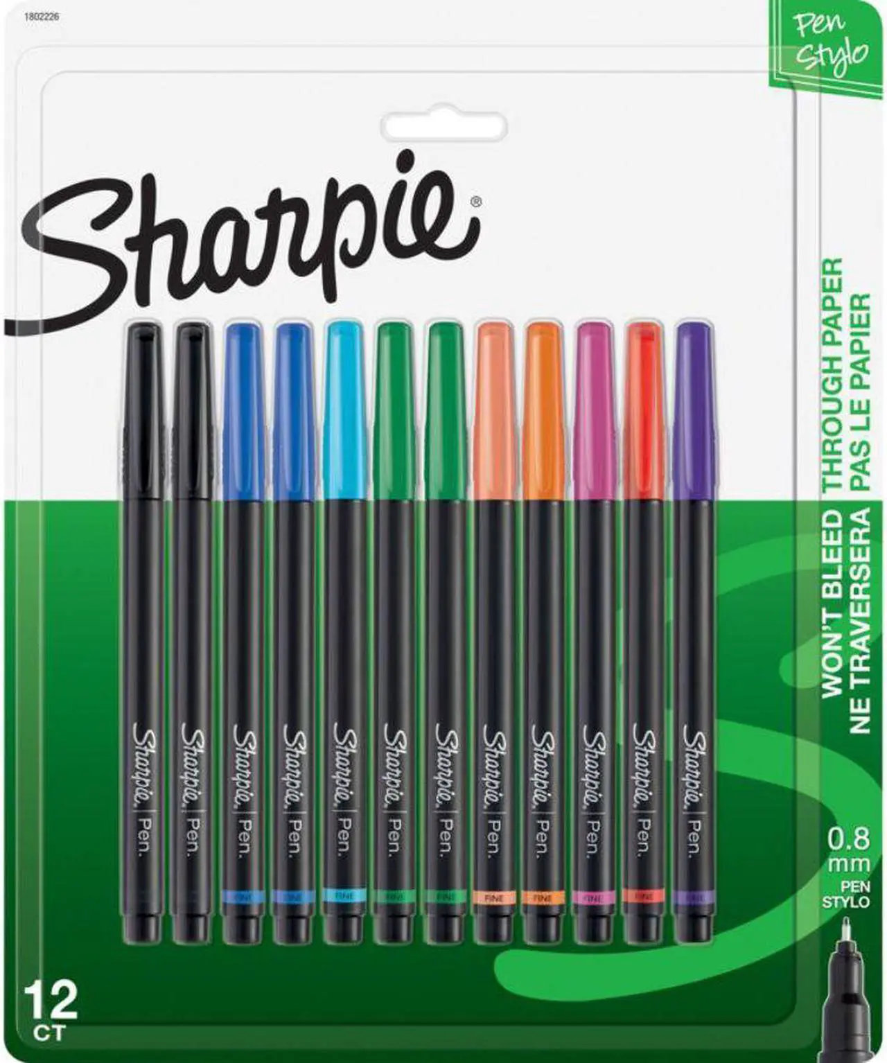 Alt view image 5 of 13 - Sanford 1802226 Sharpie Pen Stylo Fine