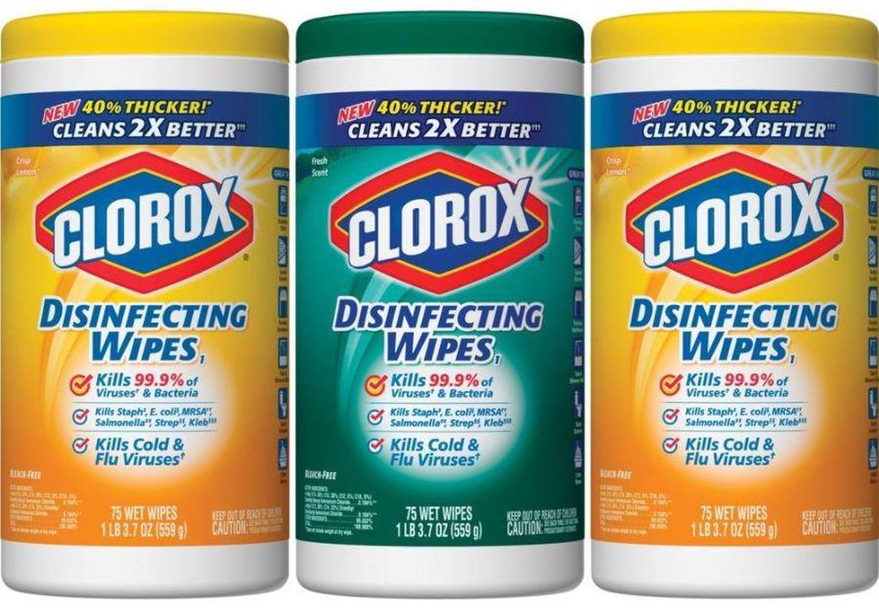 Alt view image 14 of 15 - Clorox Disinfecting Wipes Value Pack 1949018