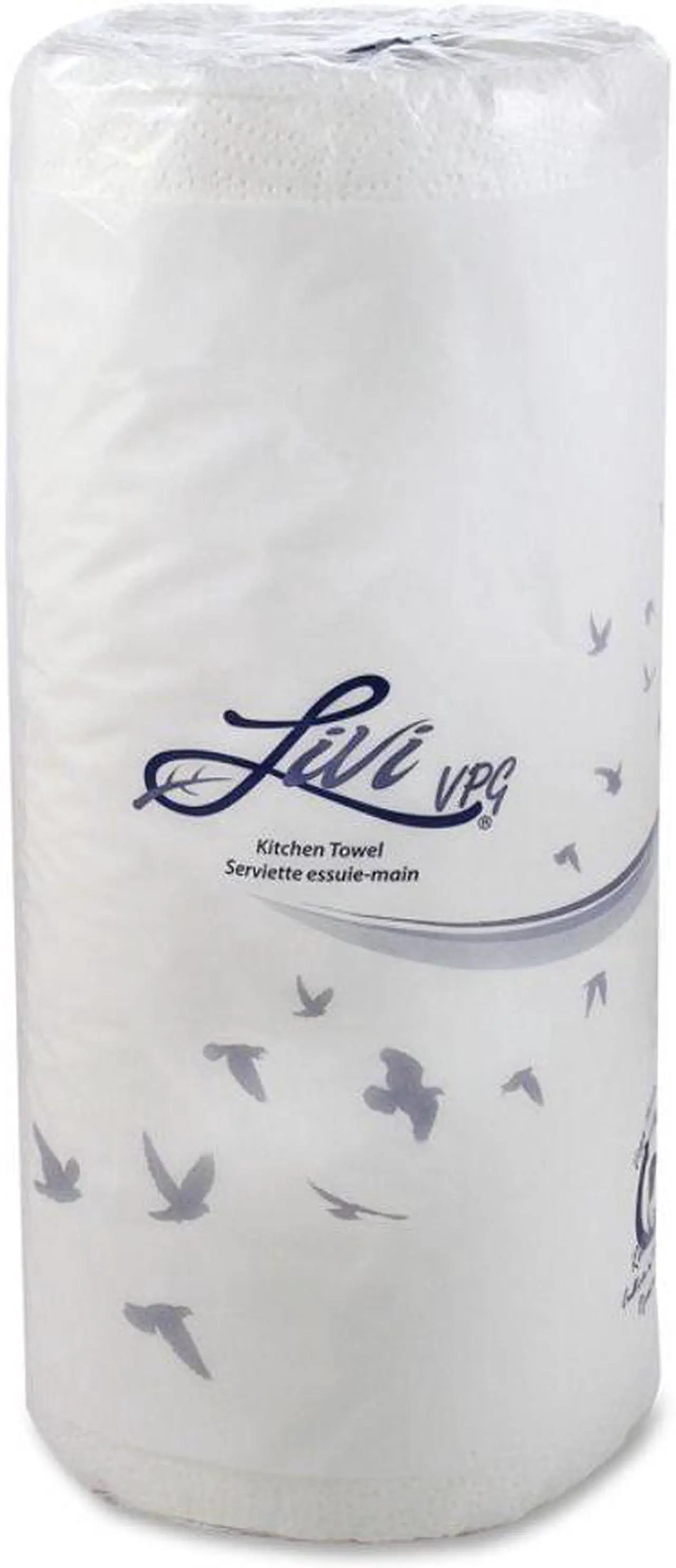 Alt view image 2 of 2 - Livi Solaris Paper Two-ply Kitchen Roll Towel - 2 Ply - 9" x 11" - 85 Sheets/Roll - White - Fiber - Absorbent, Eco-friendly, Soft, Embossed - For Kitchen - 30 / Carton