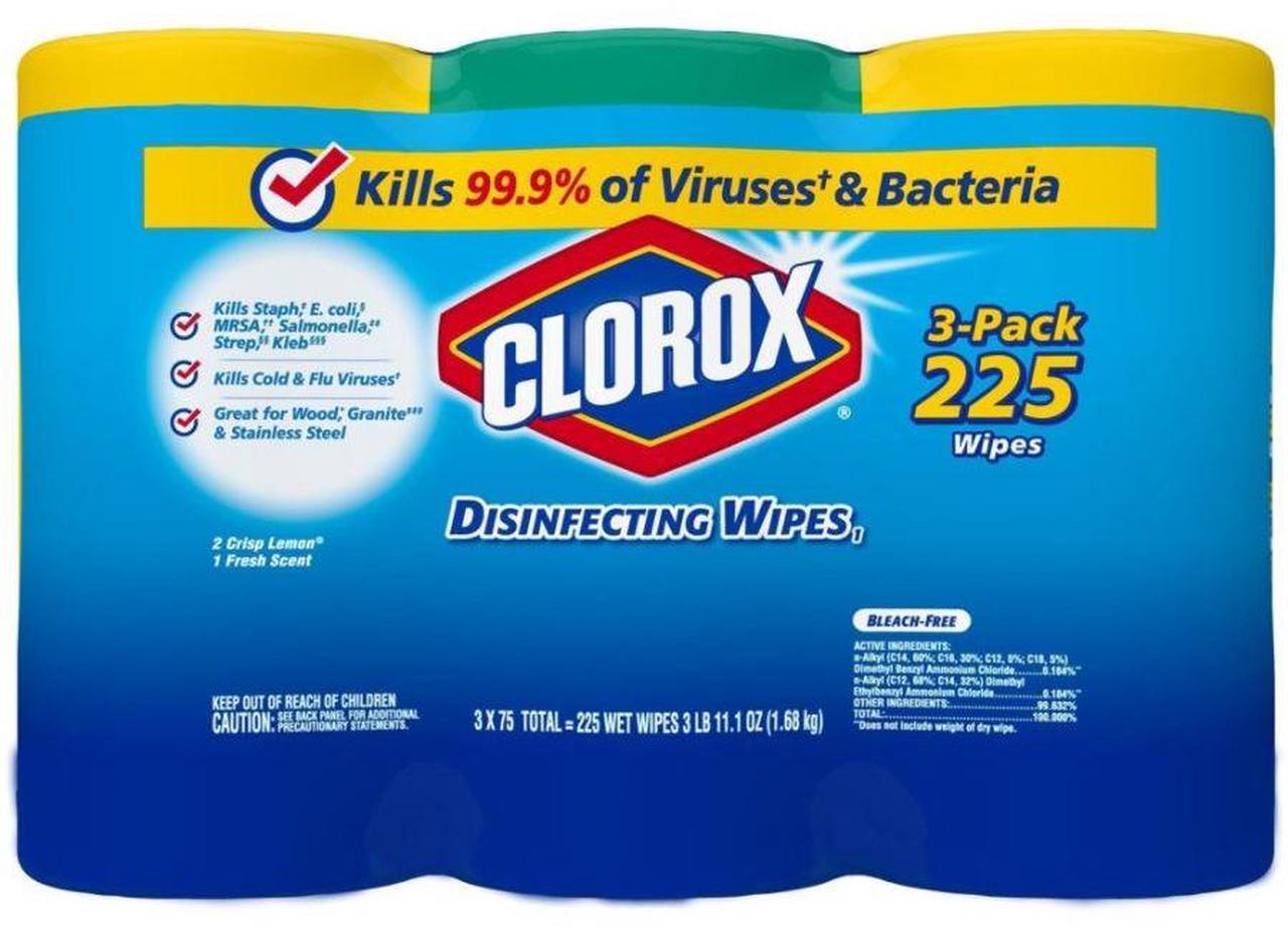 Alt view image 15 of 15 - Clorox Disinfecting Wipes Value Pack 1949018