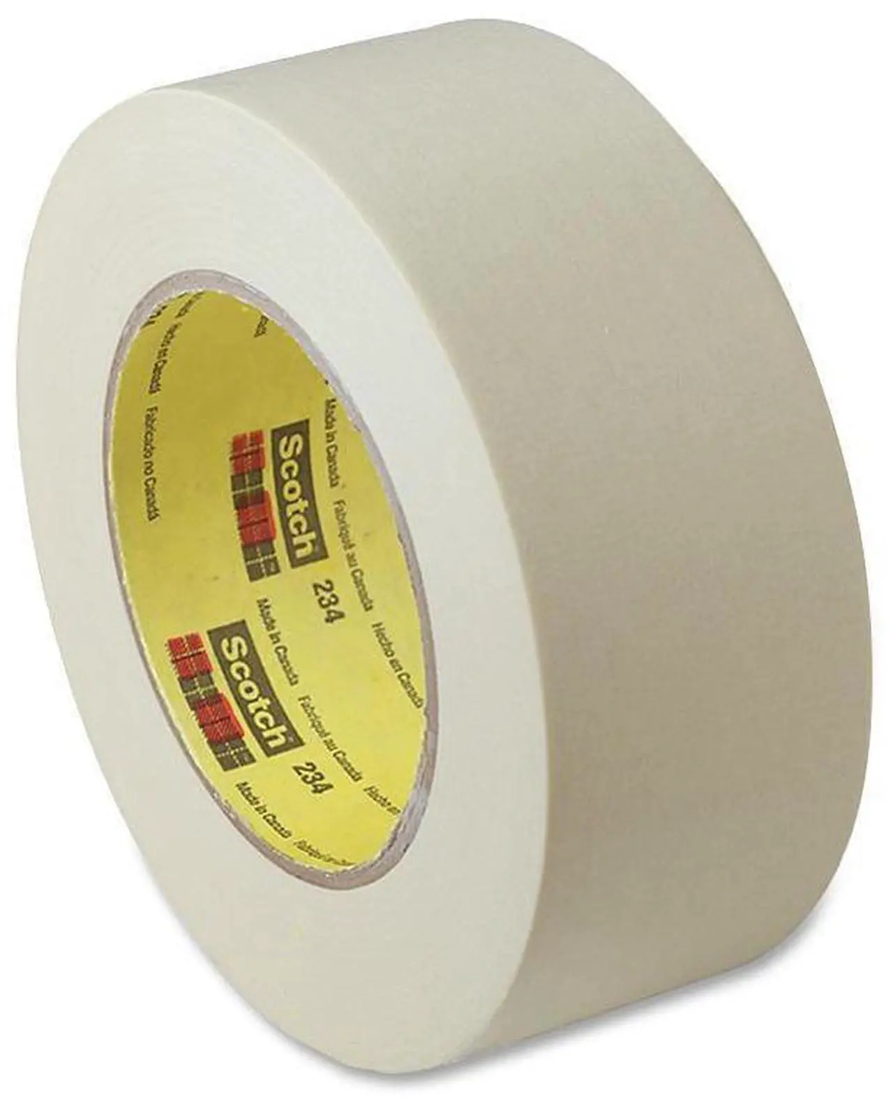 Alt view image 5 of 11 - Scotch General Purpose Masking Tape 234, 3" Core, 48 Mm X 55 M, Tan 2342