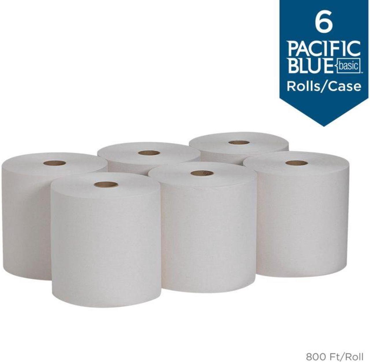 Alt view image 6 of 17 - Georgia Pacific 26601 Envision High-Capacity Nonperforated Paper Towel, 7-7/8 x 800', White, 6/Carton