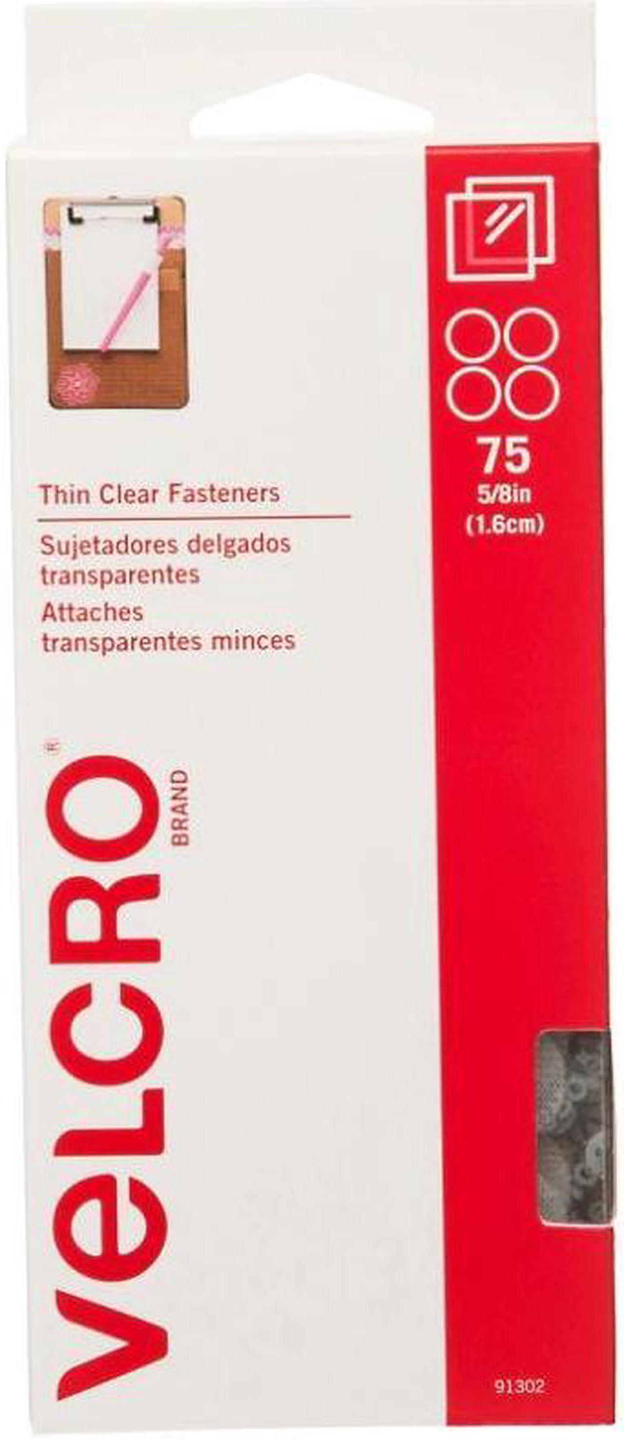 Alt view image 11 of 17 - Velcro 91302 Sticky-Back Hook & Loop Fasteners  5/8   Diameter Coins  Clear  75 per Pack