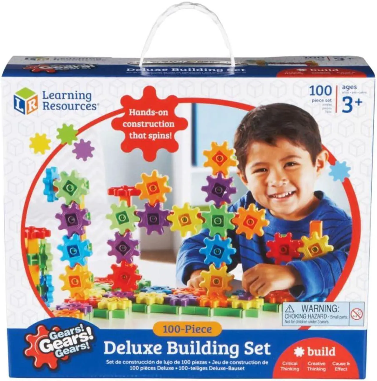 Alt view image 11 of 20 - LEARNING RESOURCES LER9162 GEARS! BEGINNERS BUILDING SET-95 PIECES