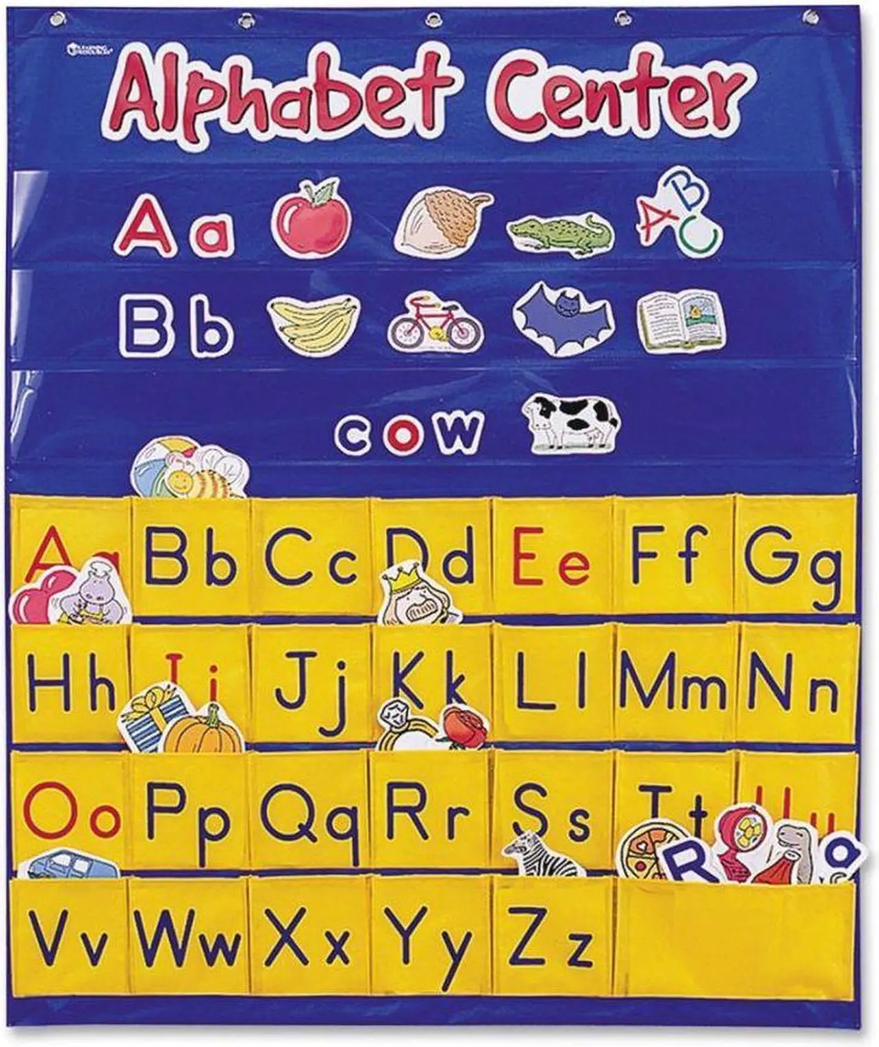 Alt view image 7 of 17 - LEARNING RESOURCES LER2246 ALPHABET INTERACTIVE POCKET CHART