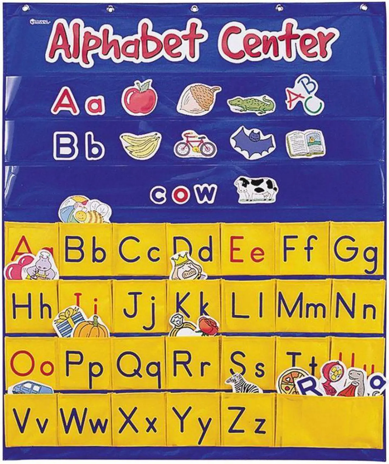 Alt view image 5 of 17 - LEARNING RESOURCES LER2246 ALPHABET INTERACTIVE POCKET CHART